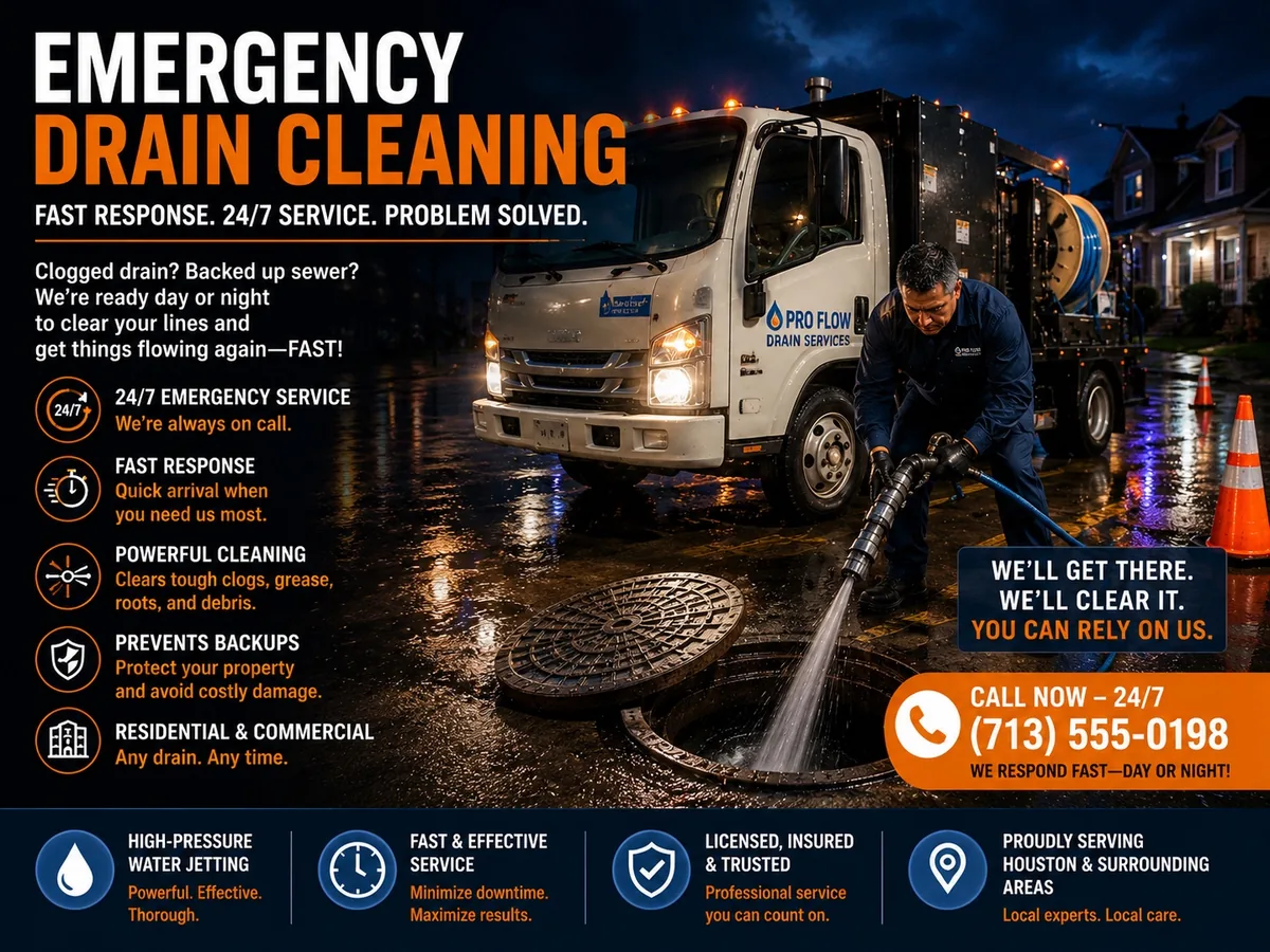 Emergency Drain Cleaning