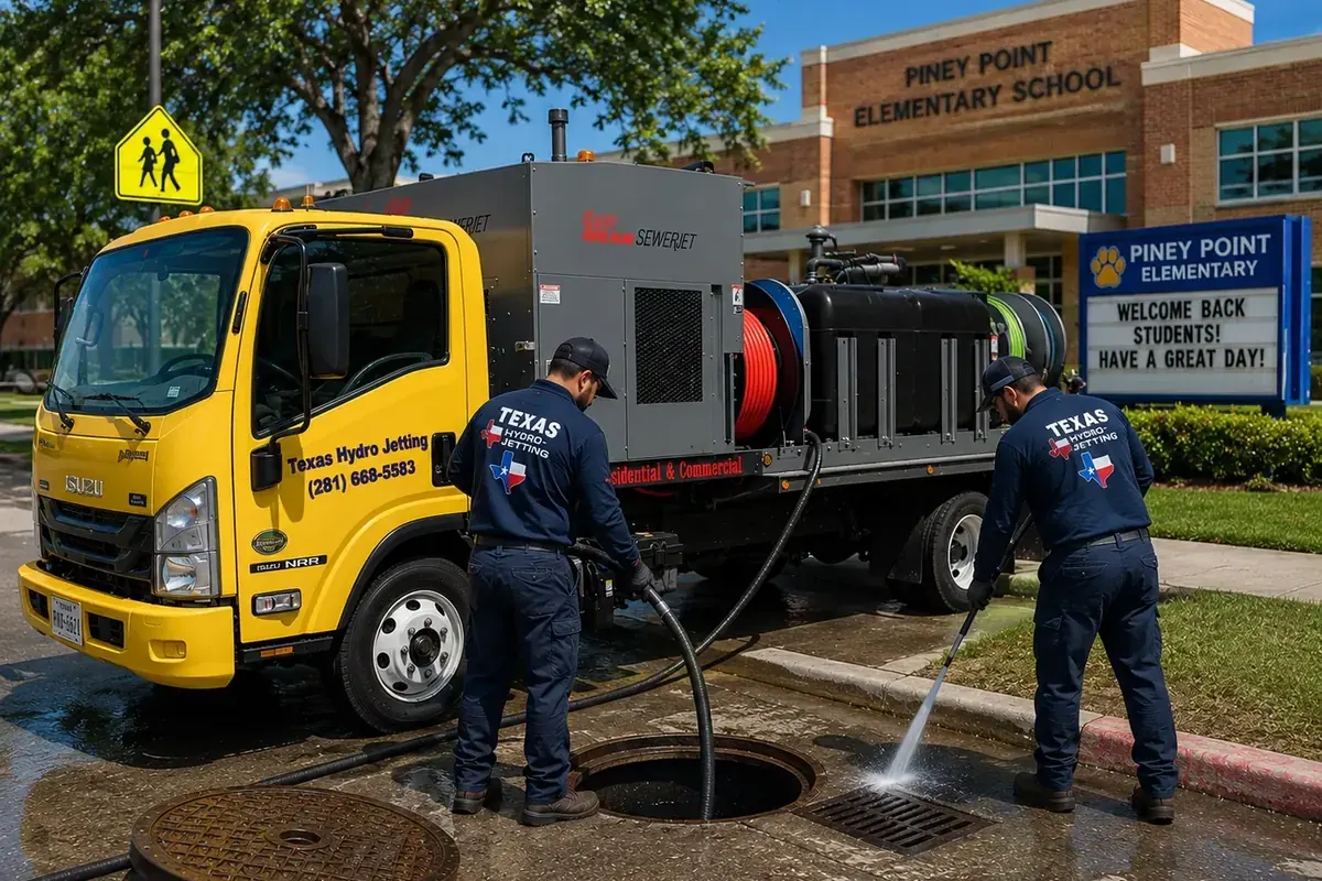 Grease Line Cleaning service photo Grease Line Cleaning service photo for Texas Hydro Jetting & Drain
