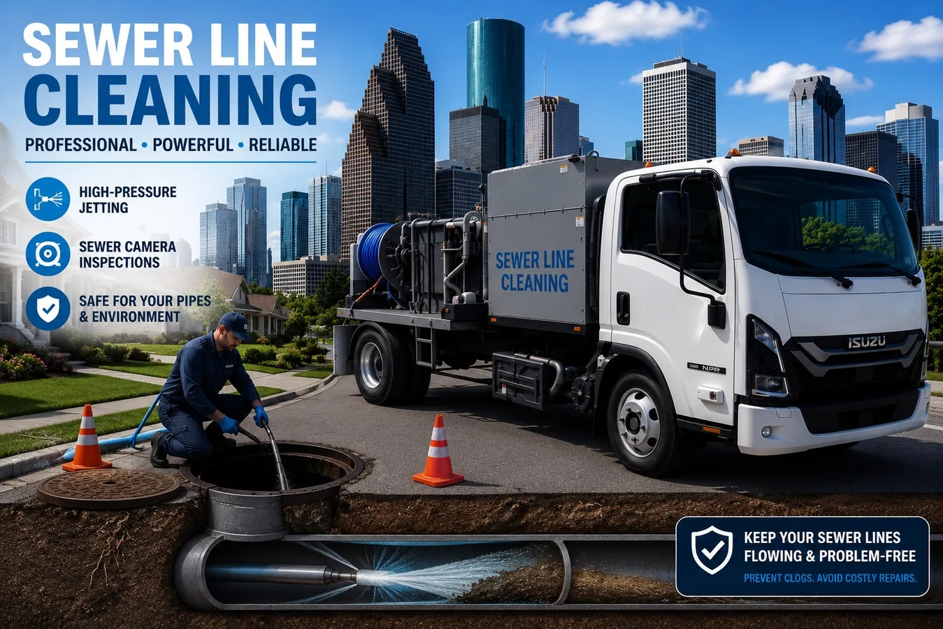 Sewer Line Cleaning