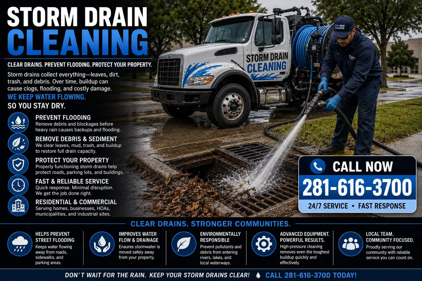 Storm Drain Cleaning