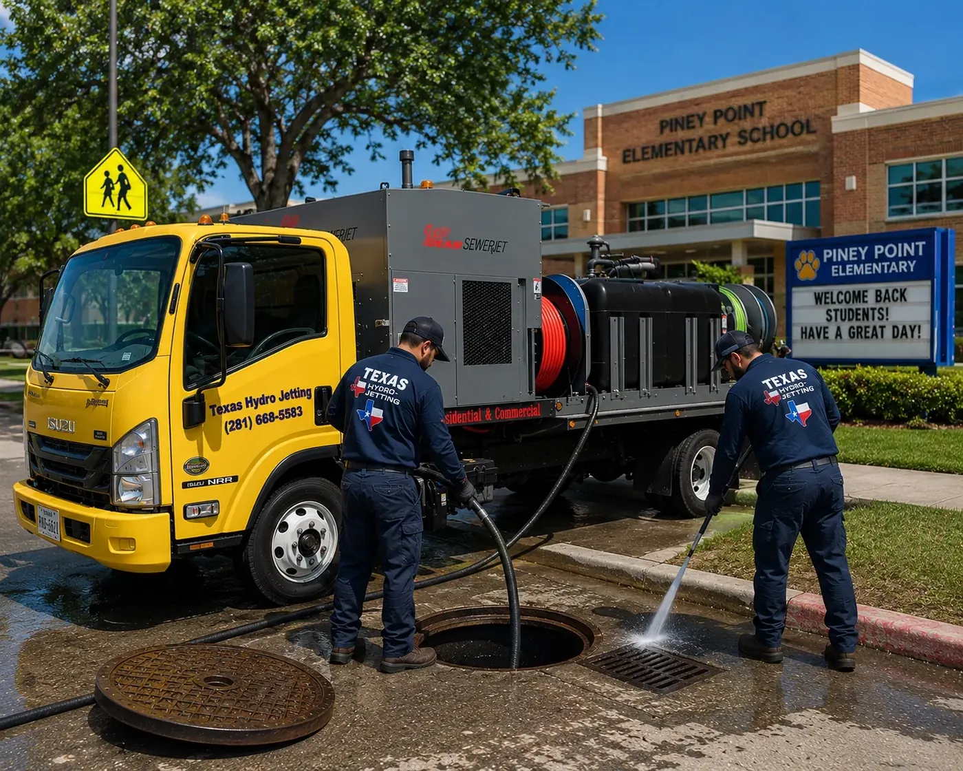 Texas Hydro Jetting & Drain hydro jetting work in Houston Texas Hydro Jetting & Drain hydro jetting work in Houston